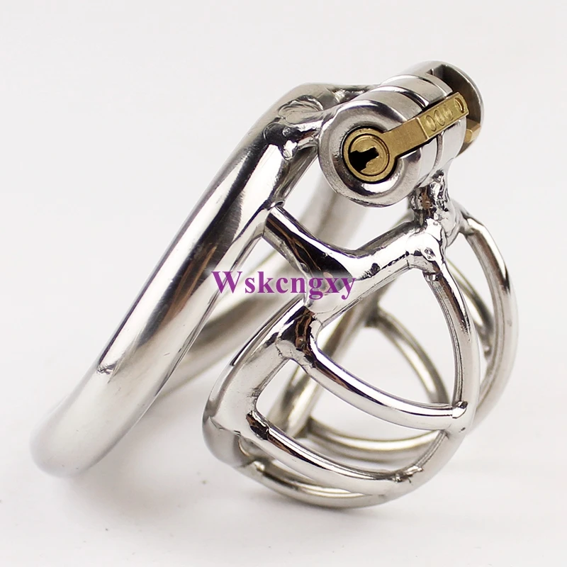 Дугообразное кольцо для пениса невидимая клетка верности мужское устройство из