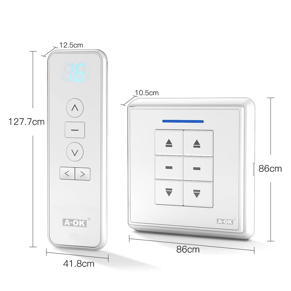 Дистанционный излучатель RF433 для управления Wi-Fi ZigBee ручной настенный передатчик