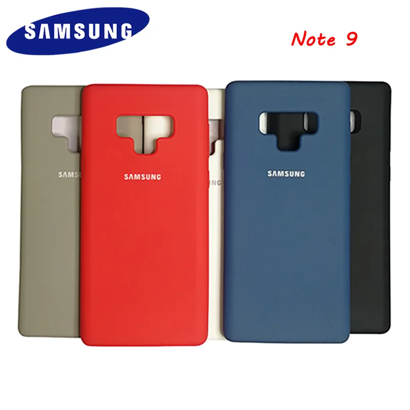 Высококачественный силиконовый чехол для Samsung Note 9 мягкая защита задней панели |