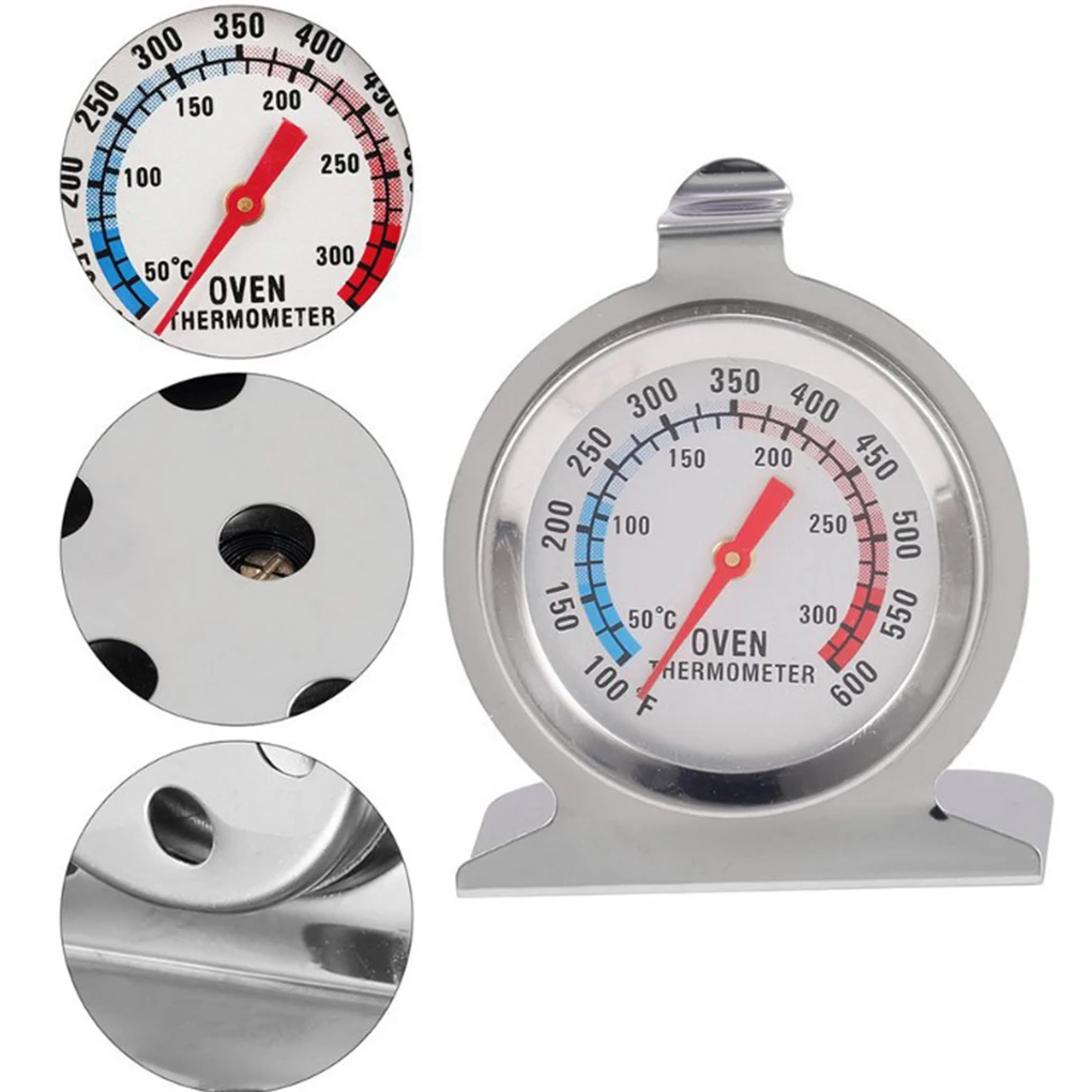 

2021Hot Stainless Steel Oven Cooker Thermometer Temperature Gauge Mini Thermometer Grill Temperature Gauge for Home Kitchen Food