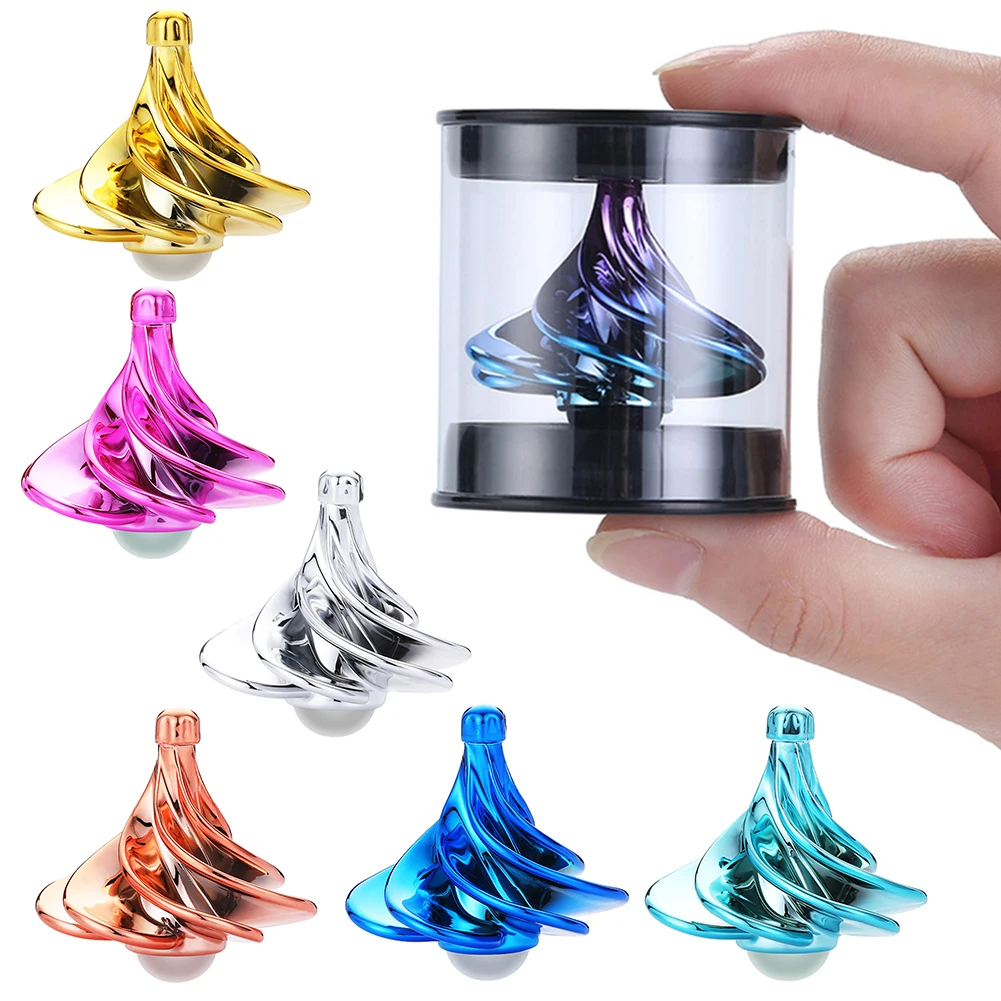 

Children Wind Blowing Gyro Spinning Top Toys Stress Relief Colorful Fingertip Decompression Toys for Kids Adult Antistress Toys