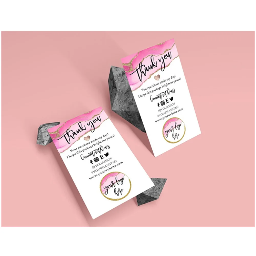 Малый бизнес спасибо вставьте карту добавьте свой логотип. Спасибо за ваш заказ