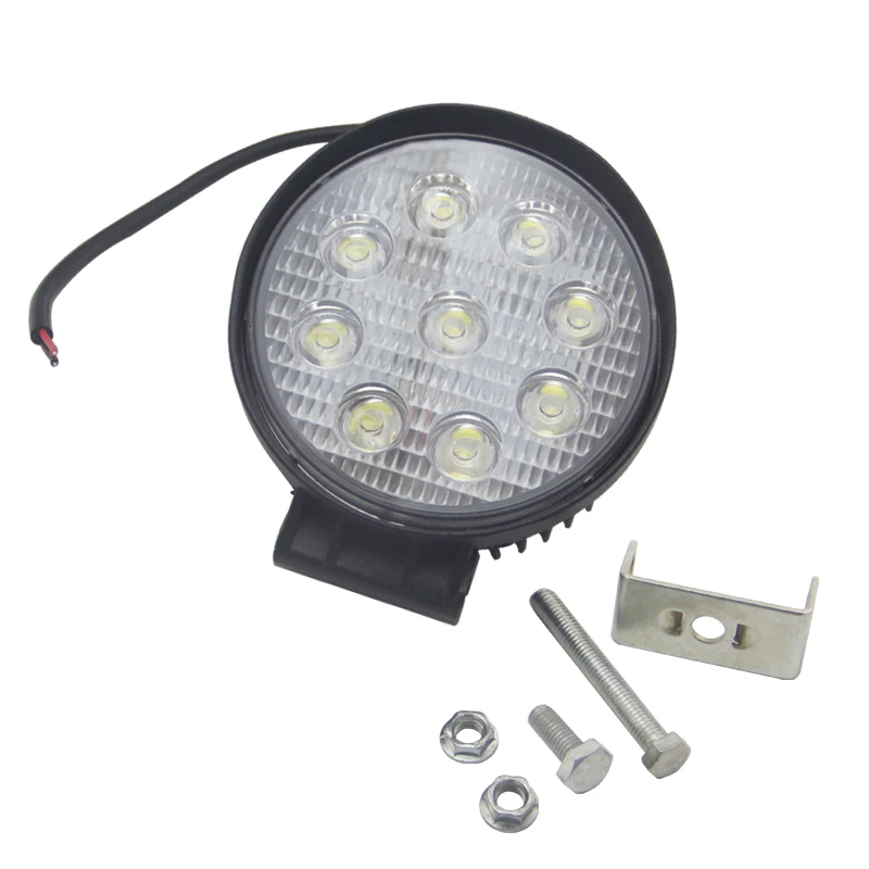 SHUOKE 27 Вт Рабочий светильник IP67 2700LM 6500K 30000H срок службы комбо 1 шт. 2 4