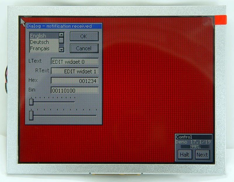 

16-Bit Bus Interface for FY104-8060-65K/SCM/Color LCD Module/10.4 Inch