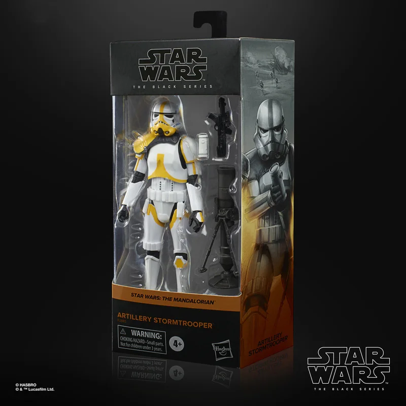 Фигурка из 6-дюймовой черной серии Hasbro детализирована чтобы выглядеть как