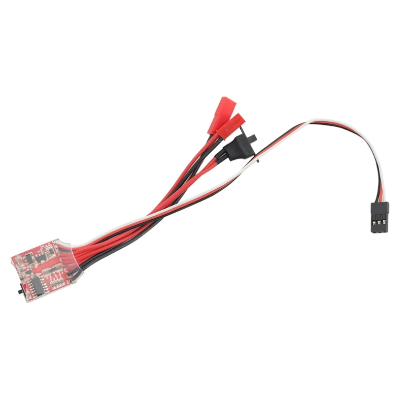 

G2AD 30A 4-8V Mini Brushed Electric Speed Controller ESC Brush Electronic Motor Speed Controller for RC Rock Crawler Car