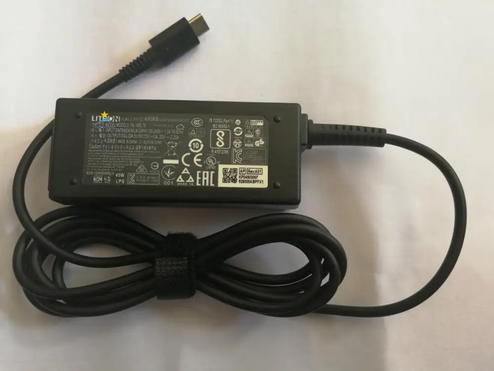 KP.0450H.009 PA-1450-78 Оригинальный Новый Full A C E R 45W 5/9/15/20V 3/3/3/2. Адаптер питания 25А с