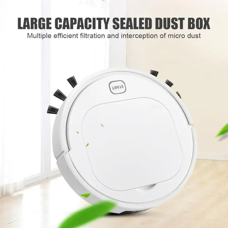 Usb зарядка умный ленивый робот беспроводной пылесос подметальный Вакуумный