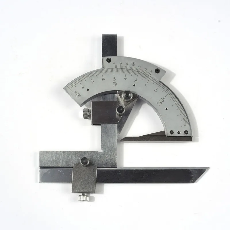 

Angle Ruler 0-320 Degree Universal Protractor Carbon Steel Goniometer Angle Finder Measuring Tools for Measure Inner/Outer Angle