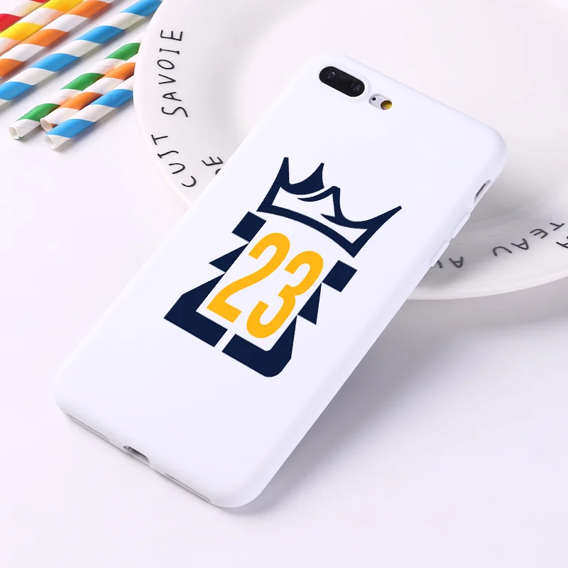 LeBron king James 23 Лос-Анжелес мягкий чехол для телефона из ТПУ чехол для iPhone11 pro 5 5S se 6 6s X Xs XR MAX 7 8 plus