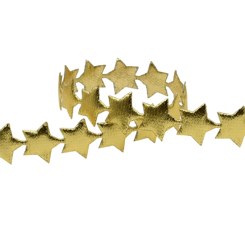 Gold 15 метров/рулон золотых рождественских подарков, ленты ручной работы для дома, свадебной вечеринки, декоративные атласные ленты для рукоделия, подарочные упаковочные принадлежности - Цвет: Gold