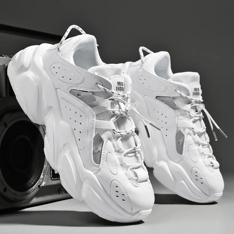 

Personality Men Casual Shoes Ventilation Platform Designer High Quality Wear-resisting Luxury Man Trend Fashion