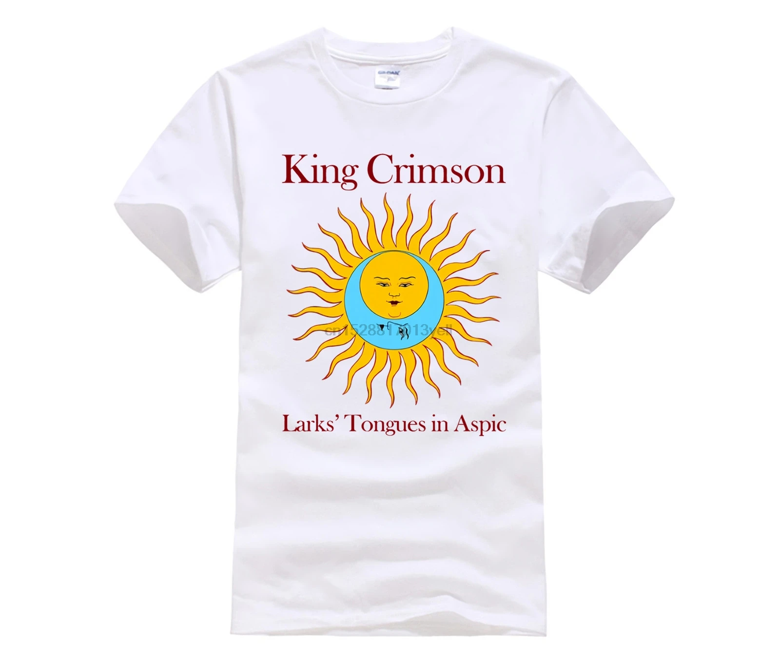 

Phiking MEN T SHIRT King Crimson Larks Tongues In Aspic T-Shirt Men and Women Tee big Size S-XXXL