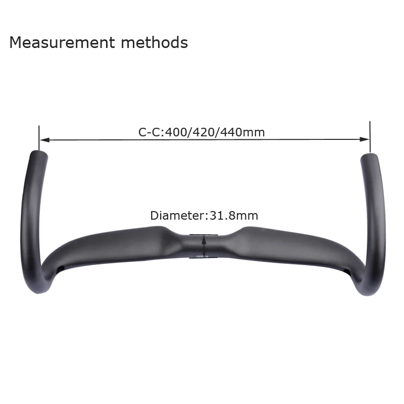 RXL SL руль для велосипеда 31 8 мм углеродный шоссейного UD глянцевый/матовый 400/420/440