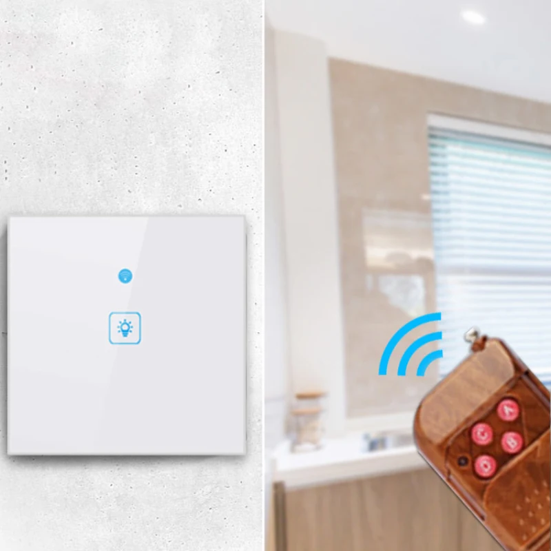 

WiFi Smart Switch 90-250V 86 Model EWeLink APP Control With RF Function Voice Control Panel Work With Alexa/Google Home