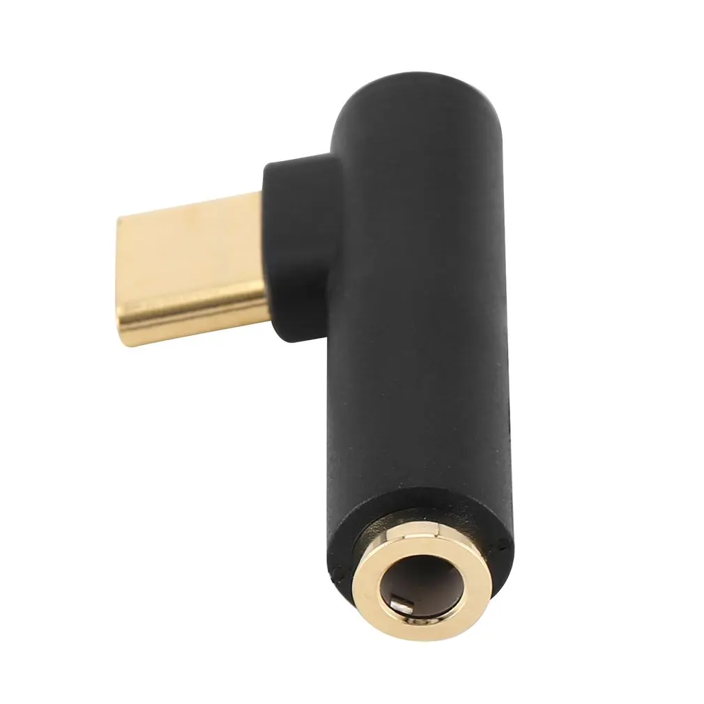 L Type USB C to 3.5mm AUX Audio Cable Headphone Adapter Type-C 3.5 Jack Earphone for Huawei Mate 10P20 Xiao mi 6 | Электроника