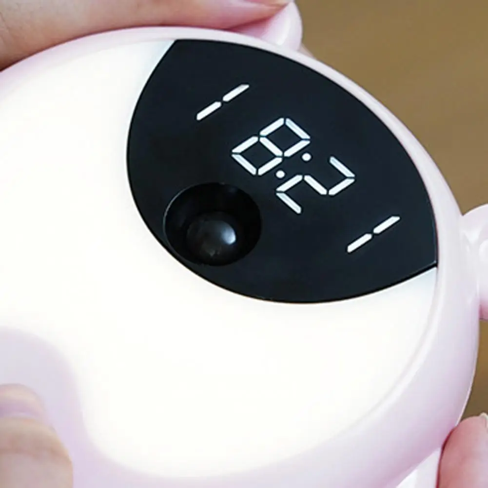 Цифровые часы с питанием от USB регулируемый симпатичный медведь из АБС-пластика