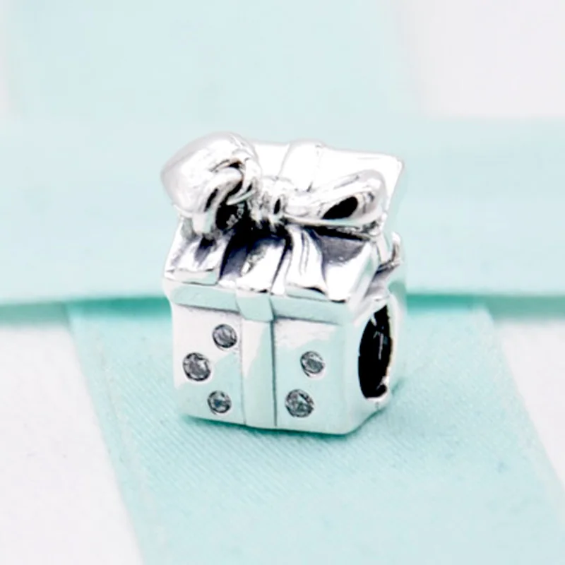 Шарм-бусина из серебра 925 пробы для браслета и ожерелья | Украшения аксессуары