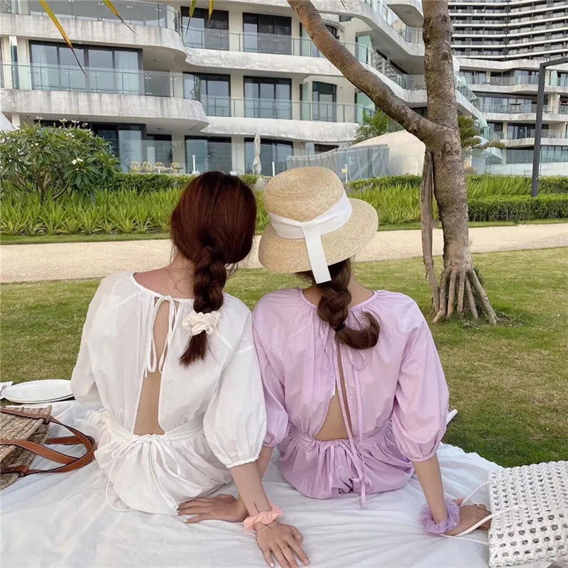 Женское платье с лямкой на шее HziriP шикарное Модное новое популярное французское