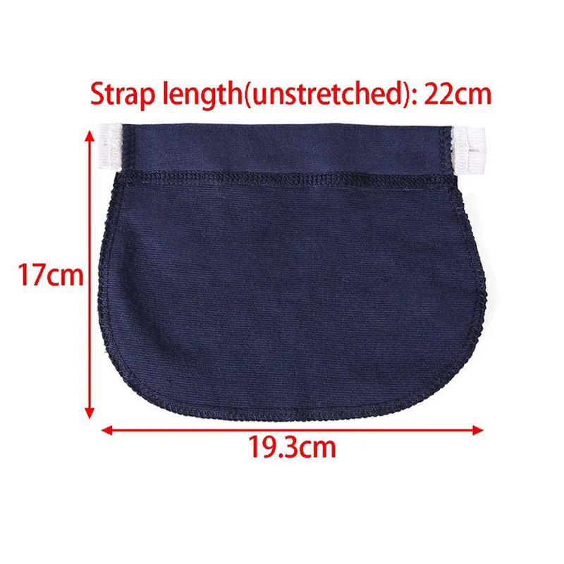 

1 Pcs Women Adjustable Elastic Maternity Pregnancy Waistband Belt Waist Extender Clothing Pants For Pregnant Sewing Accessories
