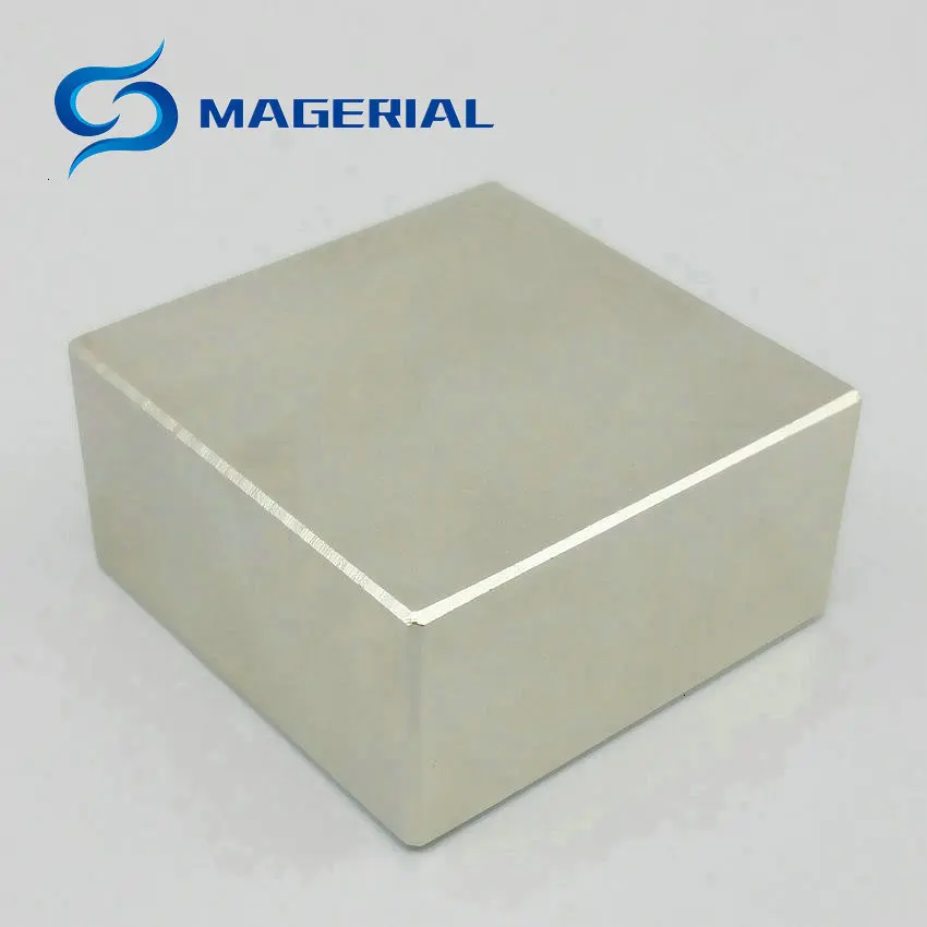 N52 Сильный NdFeB магнит 40x40x20 50x50x25+/-0,1 мм мощный счетчик воды магниты фильтра Неодимовый Холдинг Магнитный монстр