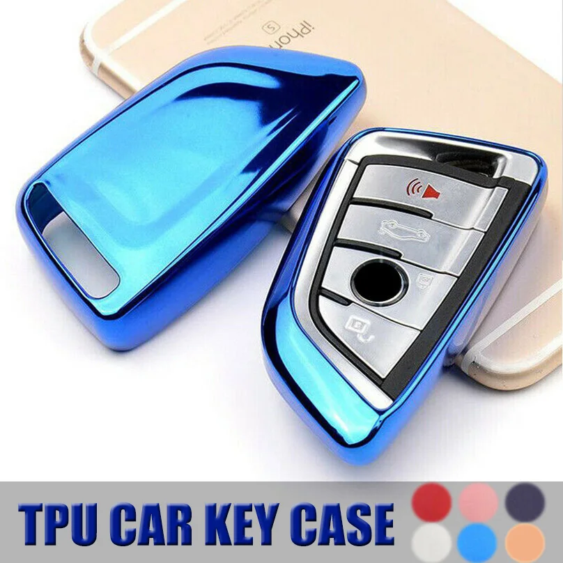 1 шт. новый ТПУ автомобильный смарт-брелок с дистанционным управлением чехол