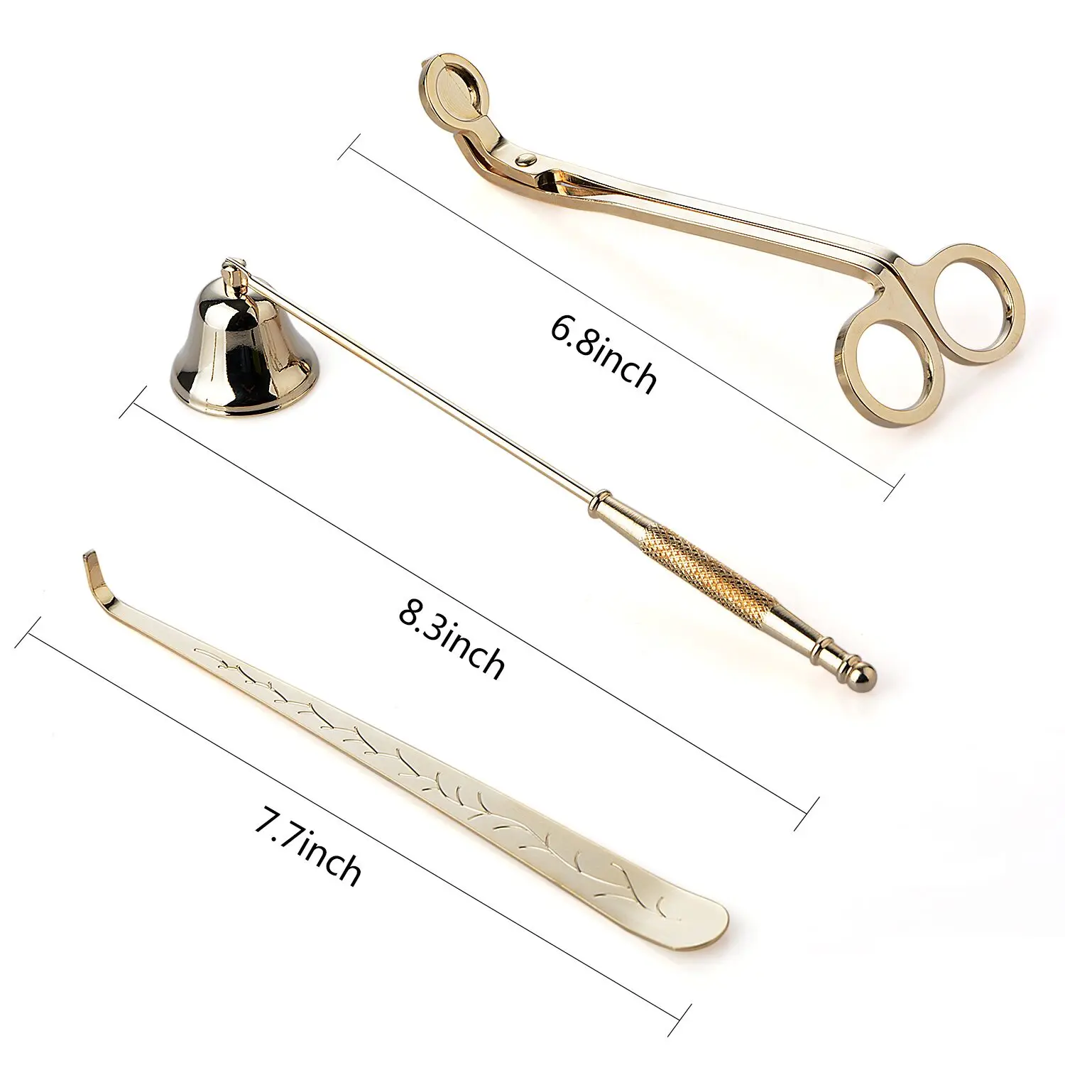 Триммер для фитилей 3 шт./компл. свечные ножницы лампы в форме свечи триммер