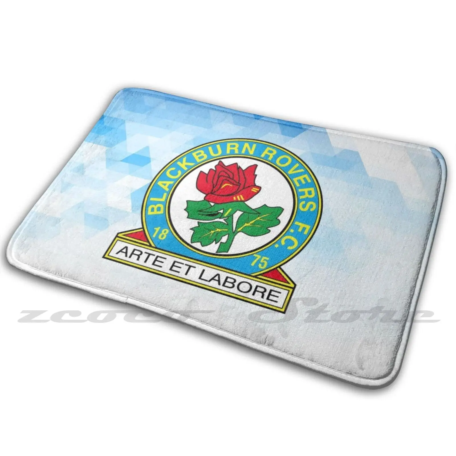 Коврик для дома Blackburn Rovers нескользящий впитывающий воду Придверный коврик