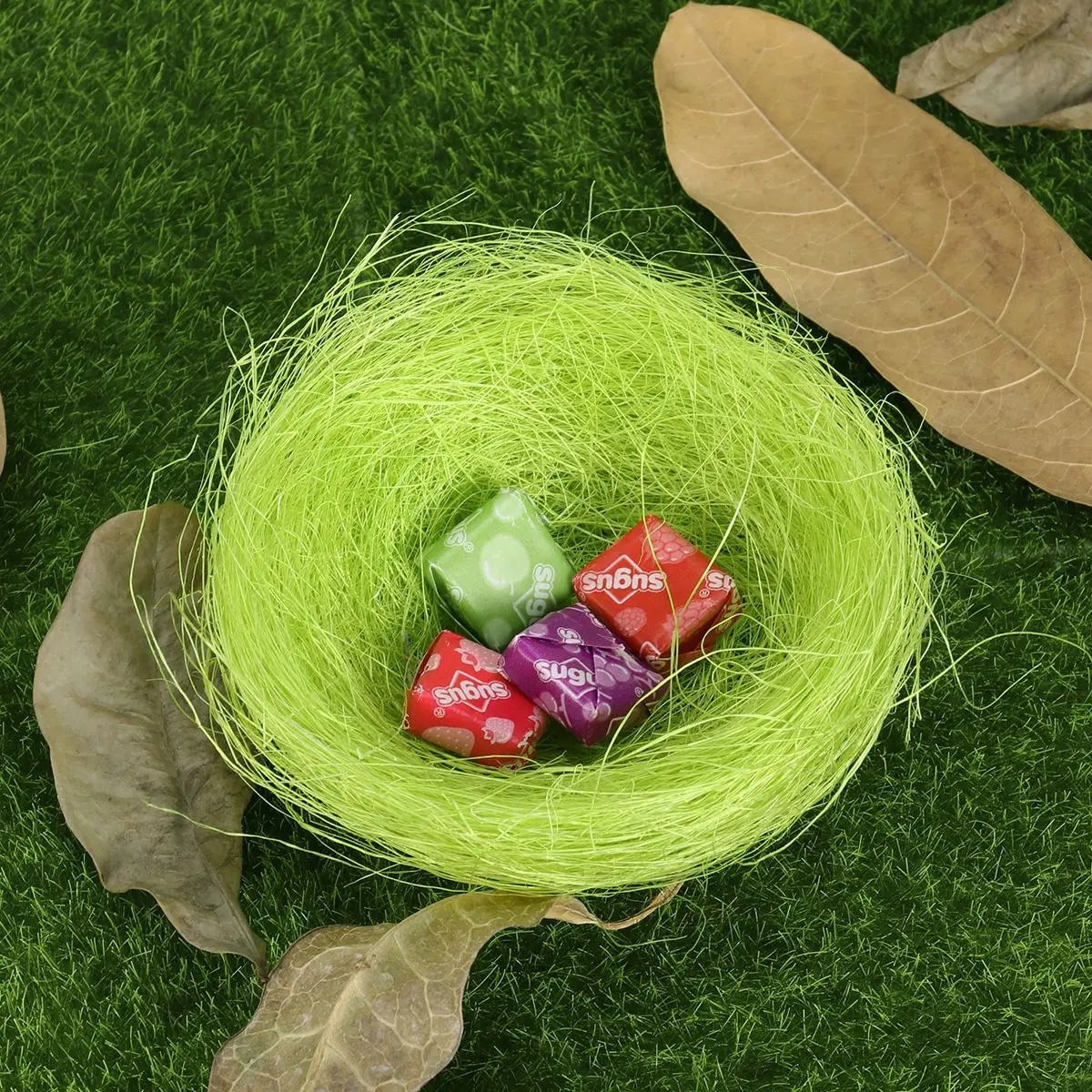 3 шт. искусственное гнездо пасхальные украшения для домашнего декора мини