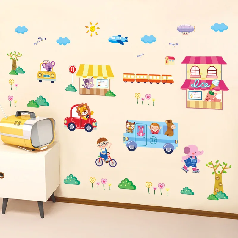 

BedroomLiving Room Decoration Large Wall Posters Removable Hyaloid Membrane DIY Decals Waterproof Self-adhesive Wall Stickers