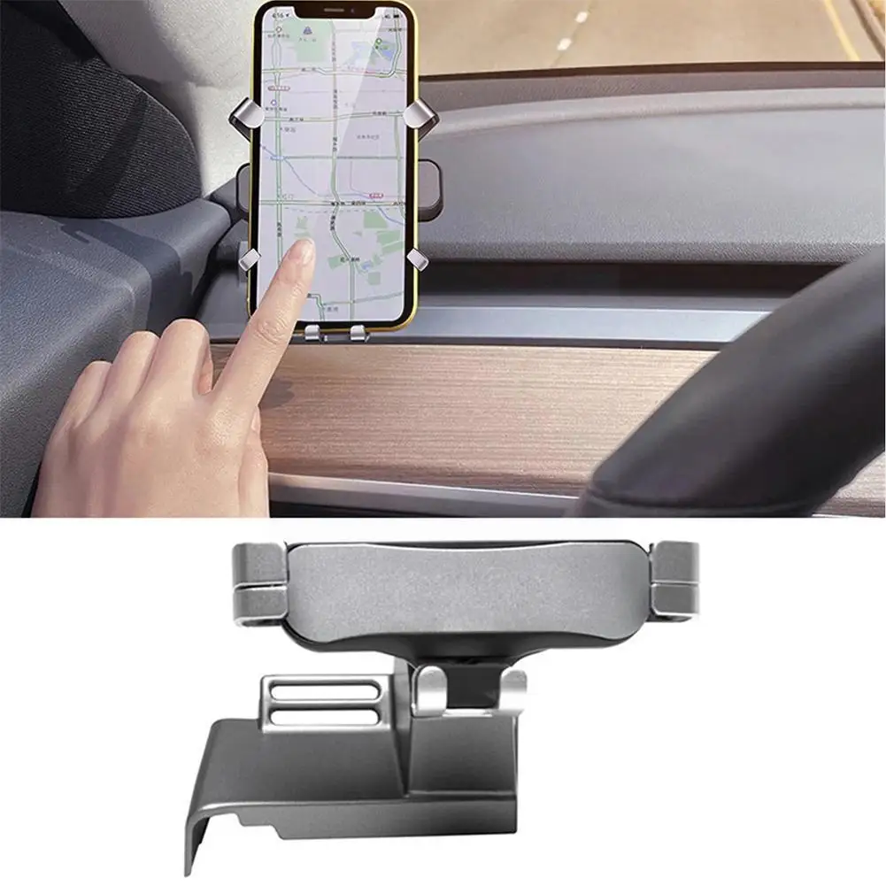 

Аксессуары для модификации держателя навигатора из сплава для Tesla Model3 I4K7