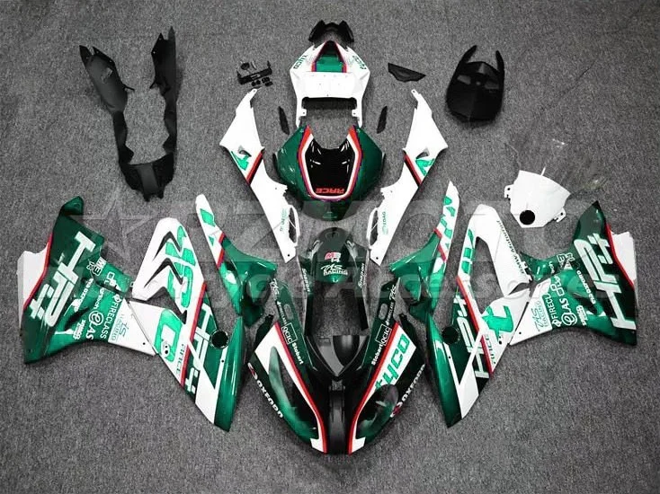 

New ABS Plastic Shell Motorcycle Fairing kit Fit For BMW S1000RR 2015 2016 15 16 Bodywork Set Custom White Green