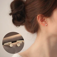 s925 sterling silver earrings for women zircon earrings korean simple exquisite 2020 fashion new jewelry wholesale