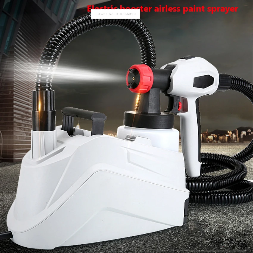 JST80010 Electric Airless Paint Spray Gun Large-capacity Spraying Tool Spraying Machine Latex Paint Spray Gun 220V/110V 1280W