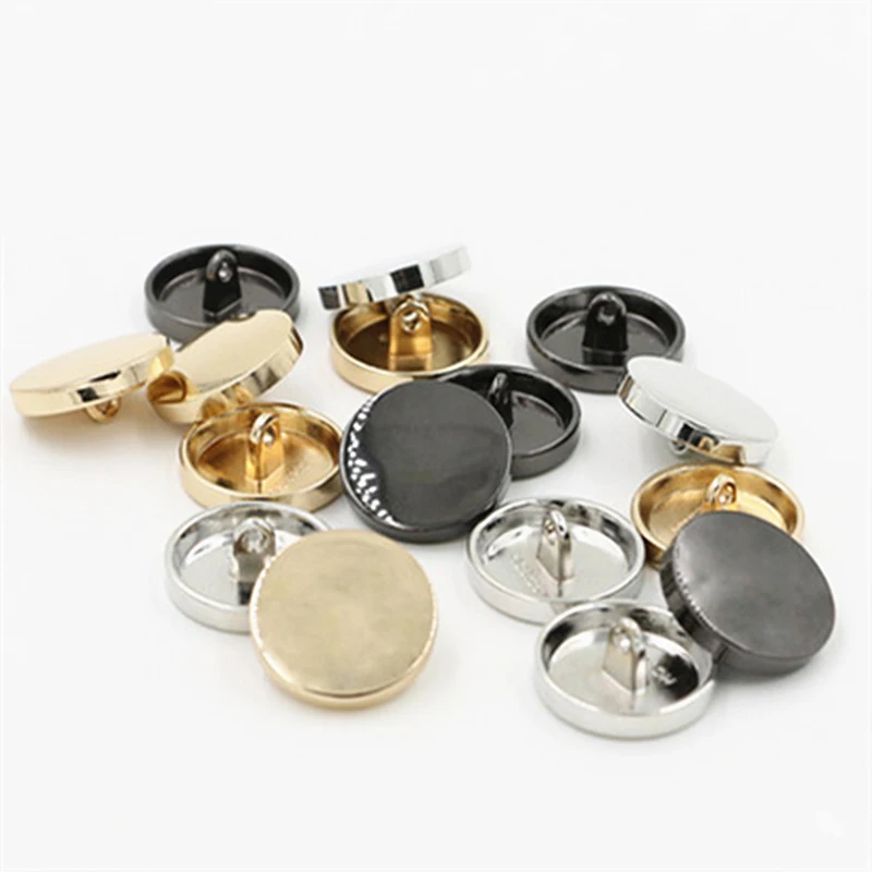 10Pcs Metal Shank Button Jacket Windbreaker Buttons Fastener Snap Sewing Supplie 10Pcs Metal Shank Button Jacket Windbreaker Buttons Fastener Snap Sewing Supplie