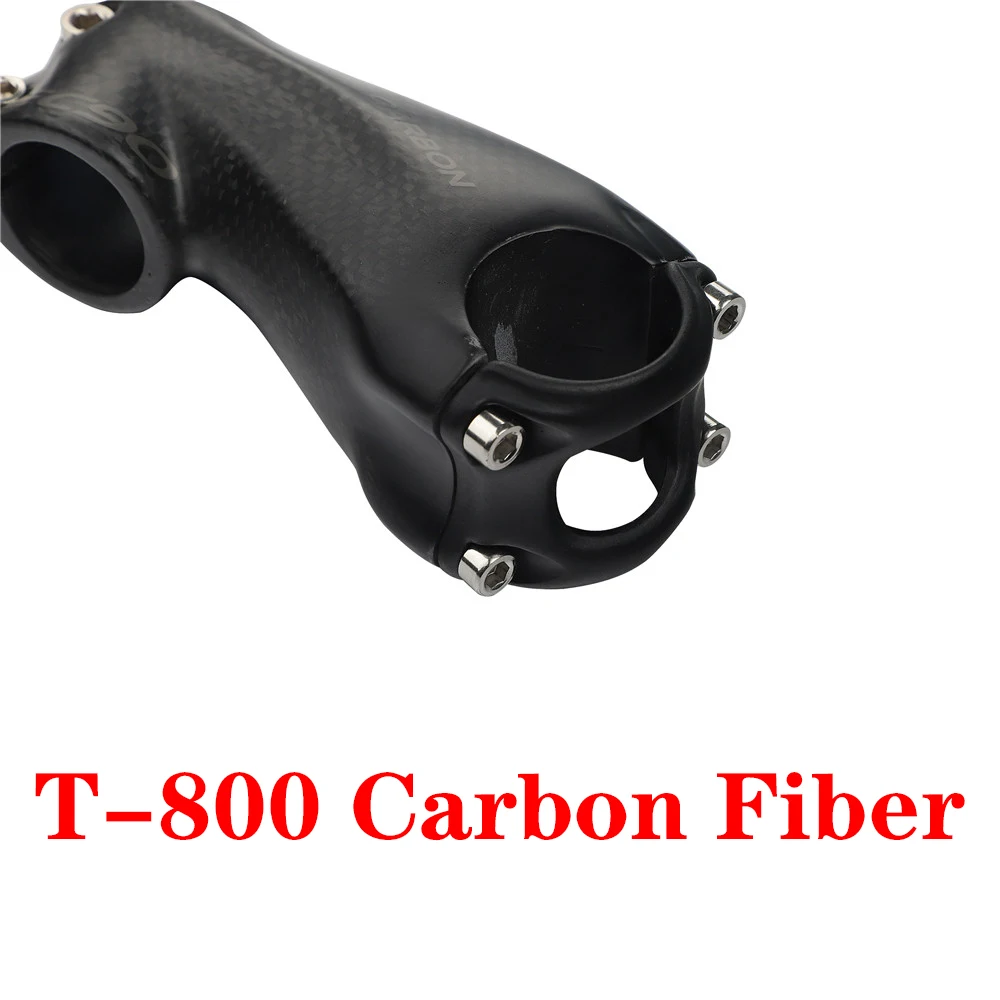 

EC90 17degree Full Riser Mountain Bike Stem New Mountain Bike Road Bike Stem 28.6 - 31.8MM Bicycle Parts Carbon Fiber 36 - 45mm