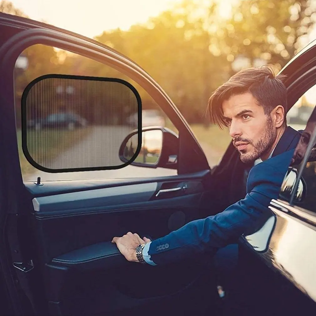 

High Quality 2Pcs Side Car Sun Shades Rear Window Sunshades Cover Auto Interior UV protection for Your Child Universal