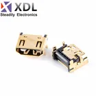 5 шт. 19PIN 19 P HDMI разъем под прямым углом smt smd 90 градусов позолоченный hd 19PIN