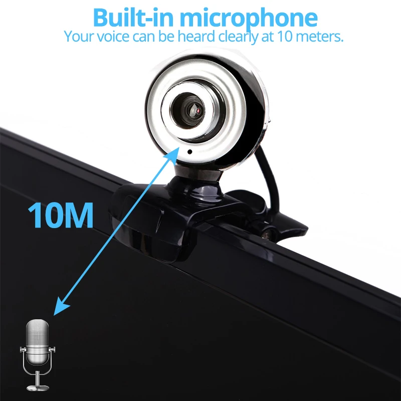 Веб-камера HD USB 2 0 Компьютерная камера свободный диск автоэкспозиция ручная