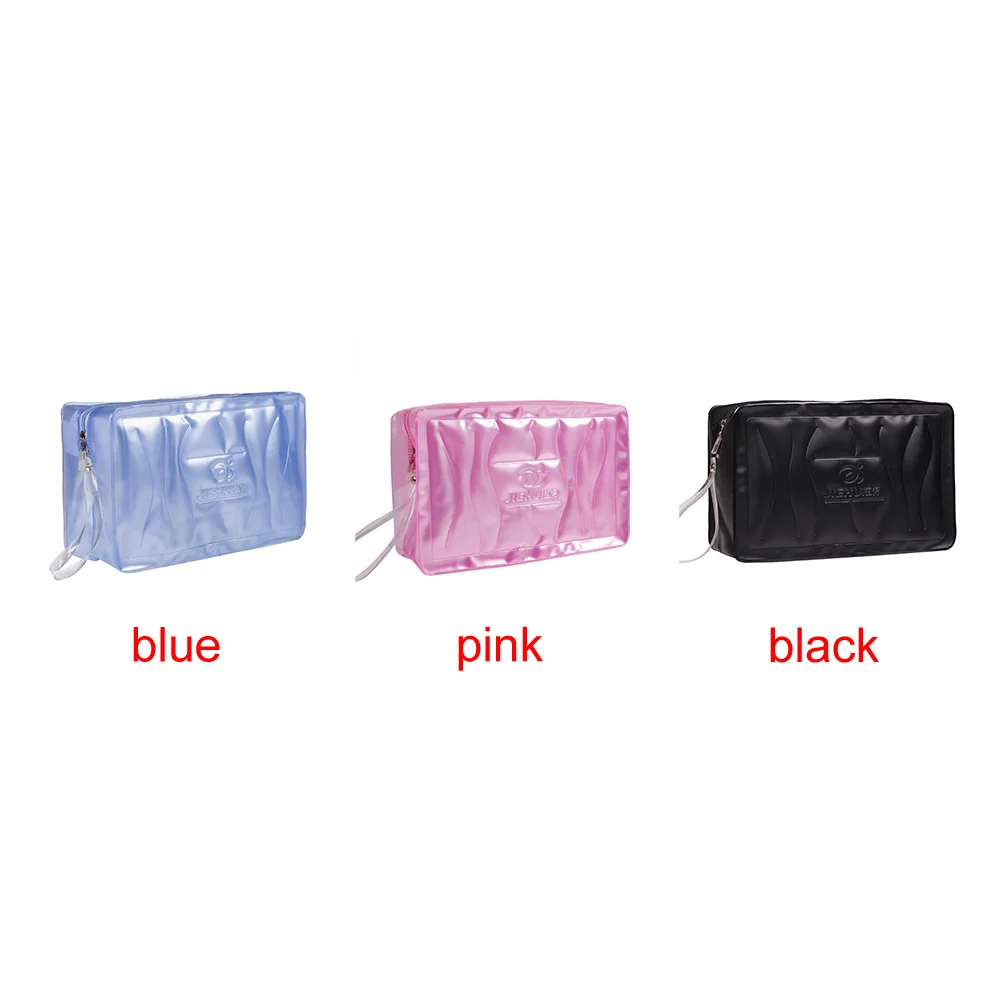 

Fashion Storage Beach Solid Waterproof PVC Reusable Travel Multifunctional Zipper Large Capacity Swimming Bag