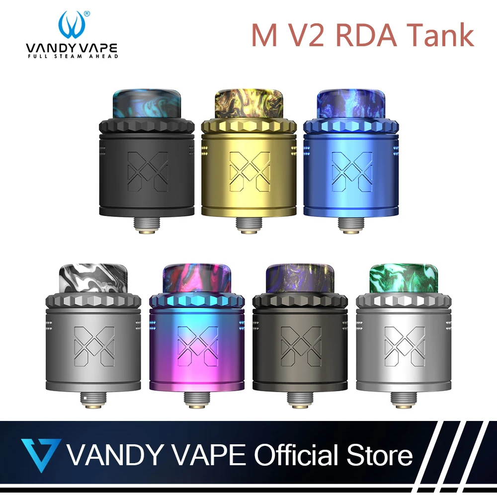 Оригинальный испаритель Vandy V2 RDA Tank емкость 2 мл электронная сигарета подходит для