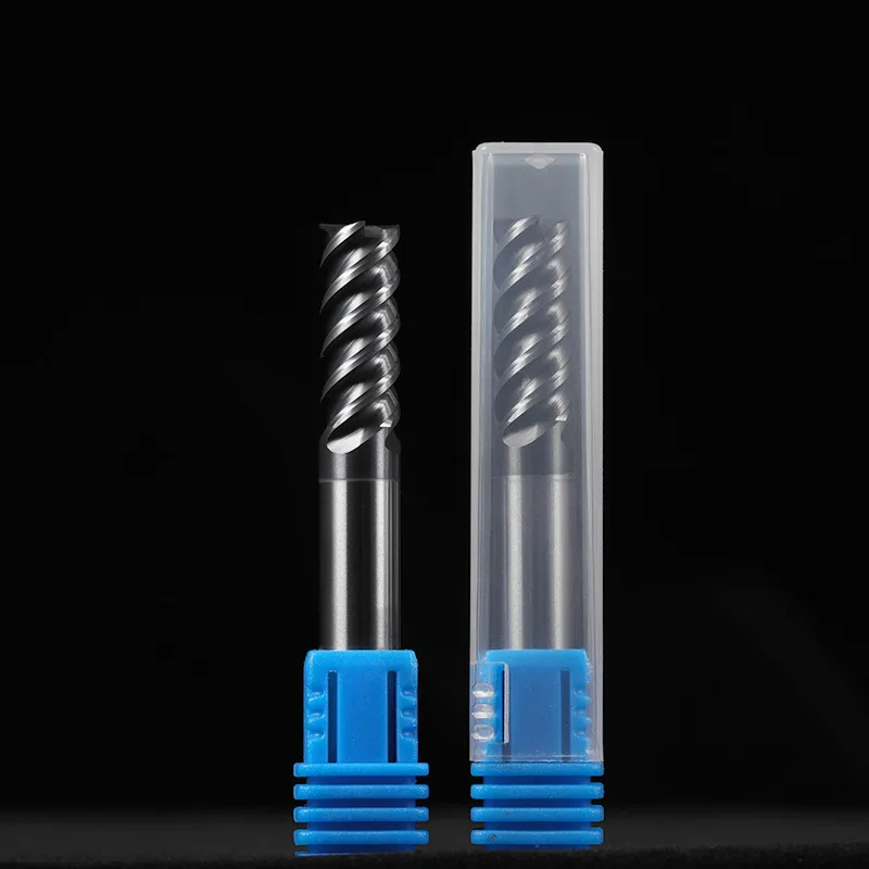 Концевая фреза из карбида вольфрама с ЧПУ фрезерный инструмент r0 5 6 8 10 мм HRC70 4/2