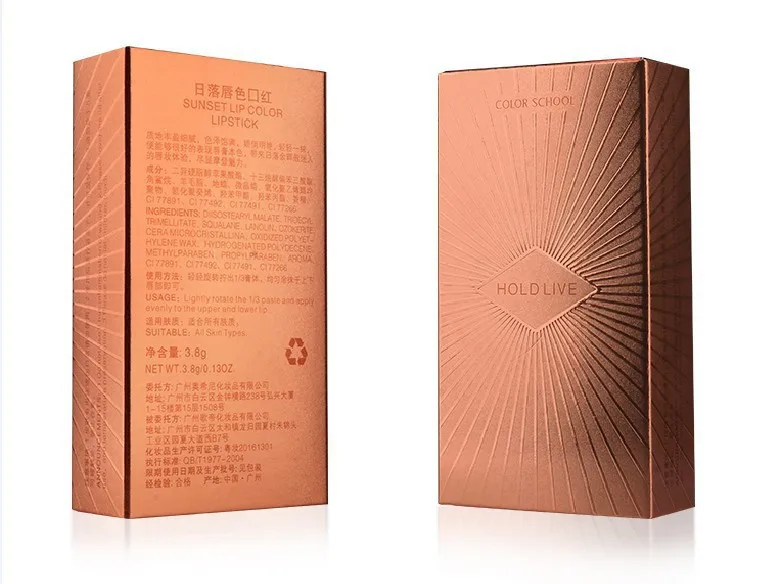 

Sunset velvet moisturizing lipstick is not easy to decolorize and moisten the 6 colors of warm orange lip balm makeup beauty