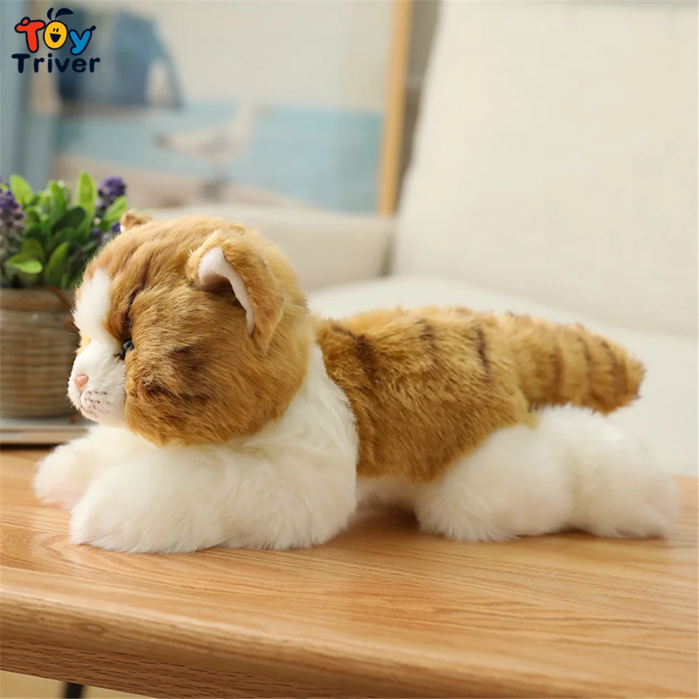 

Kawaii Yellow Cat Plush Toy Stuffed Animals Doll Baby Kids Children Girls Boys Cats Toys Birthday Gift Bedroom Home Decor Crafts