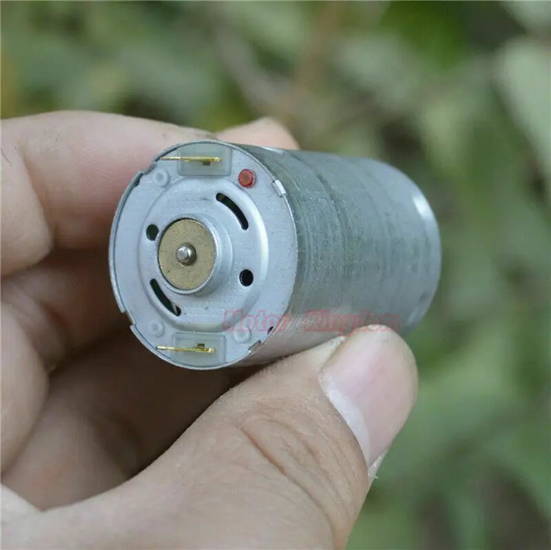 27 мм круглый RS-380 угольные щетки Двигатель постоянного тока 3V ~ 7 4 V 17800 об/мин