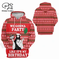 plstar cosmos 3dprinted newest christmas jesus birthday unique unisex streetwear pullover harajuku hoodiessweatshirtzip 3