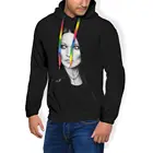 Мужская толстовка с длинным рукавом, из полиэстера