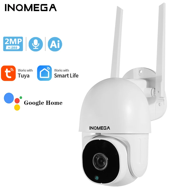 

INQMEGA WIFI PTZ Camera 2MP HD Outdoor Waterproof Camera Security Protection Video Surveillance
