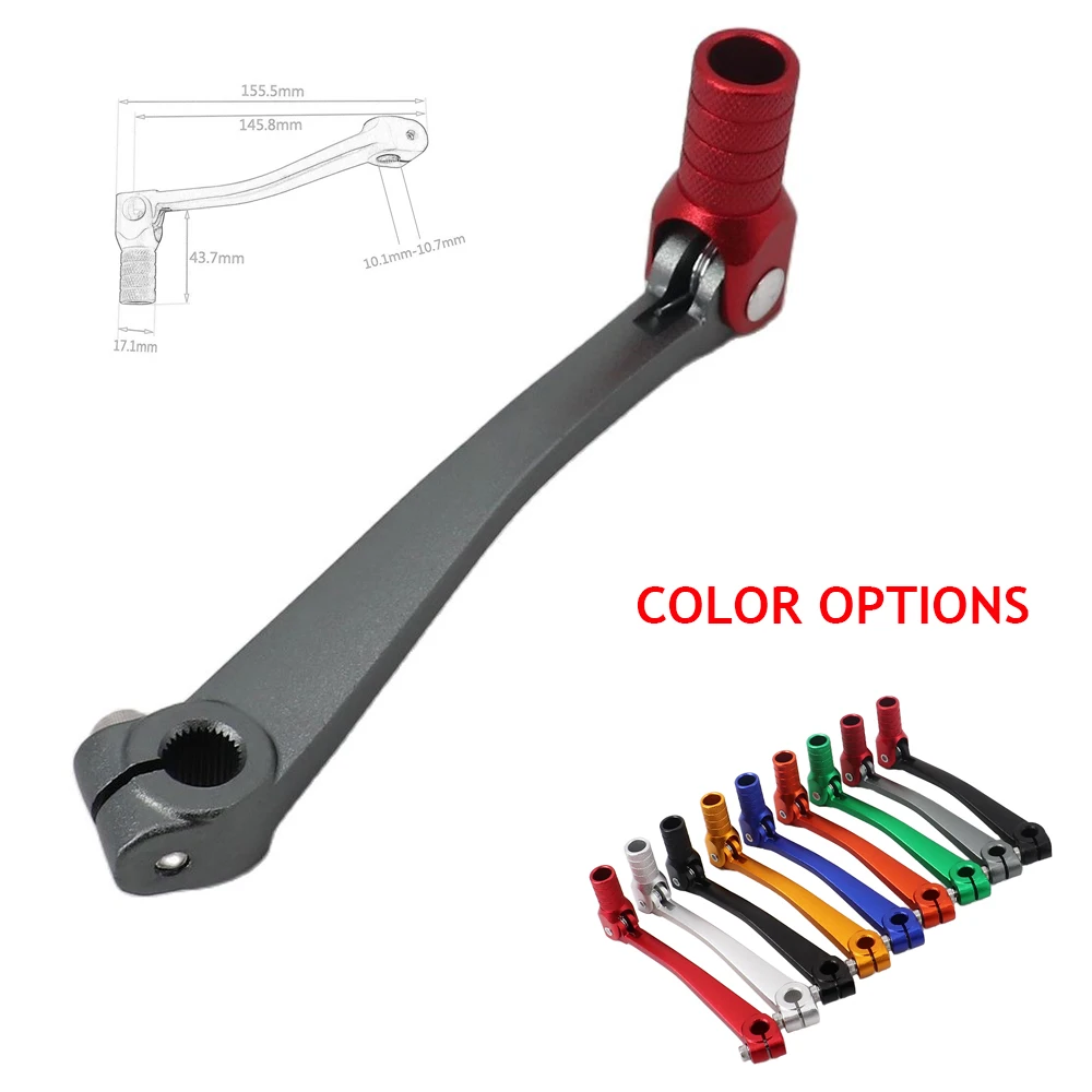 Мотоцикл с ЧПУ Алюминий складной Шестерни рычаг переключения передач для Kayo Apollo