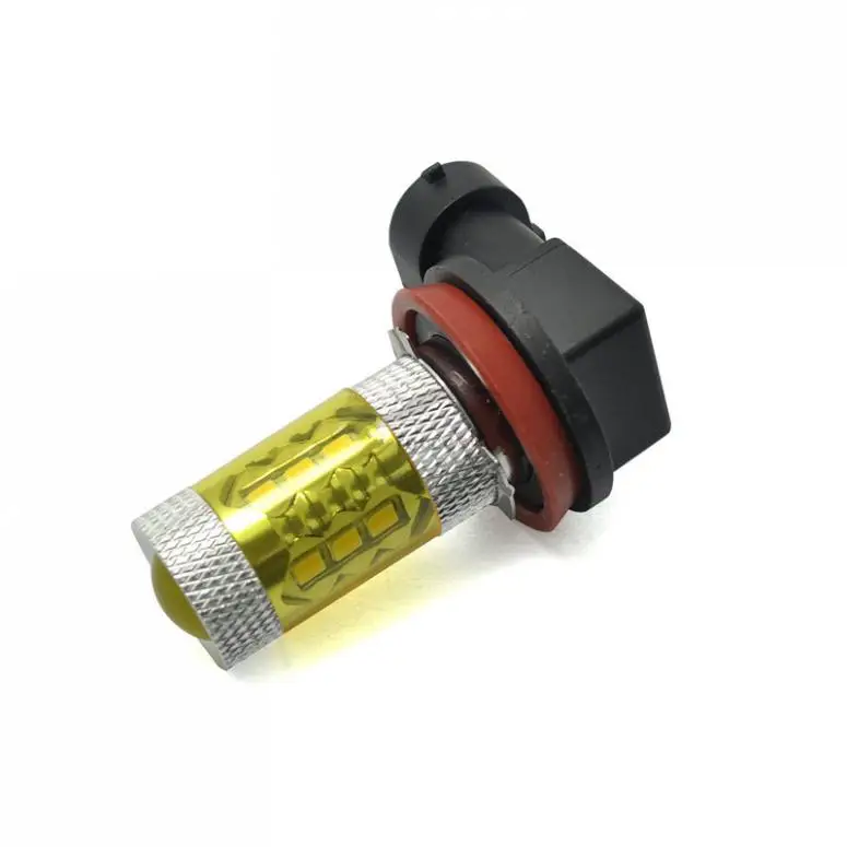 

2pcs 80W High Power 4300K 12V Car LED Fog Light H8 H11 2323 Driving Light Bulbs 750LM Lamp